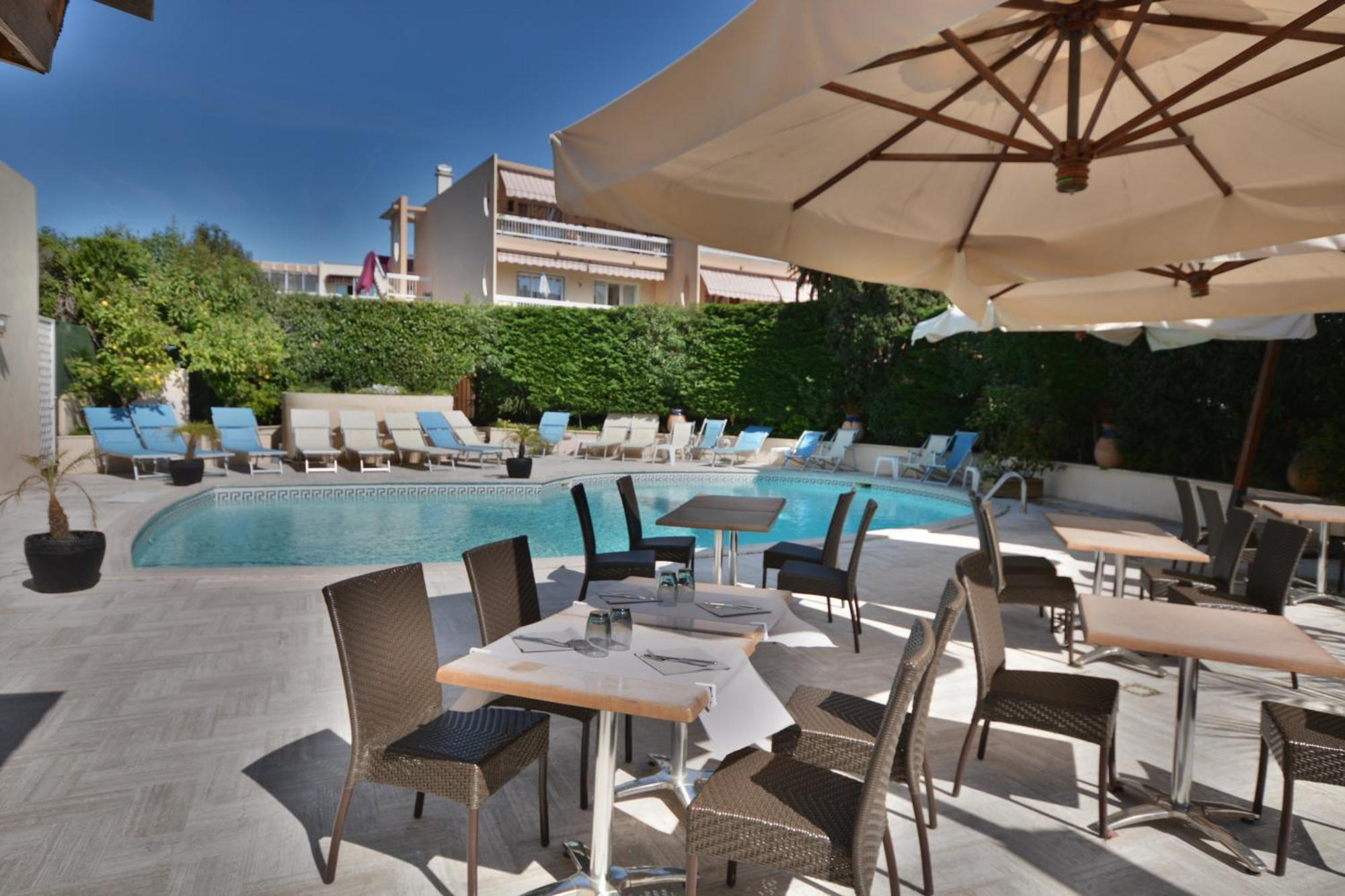 Hotel Restaurant De La Mer Golfe-Juan Zewnętrze zdjęcie