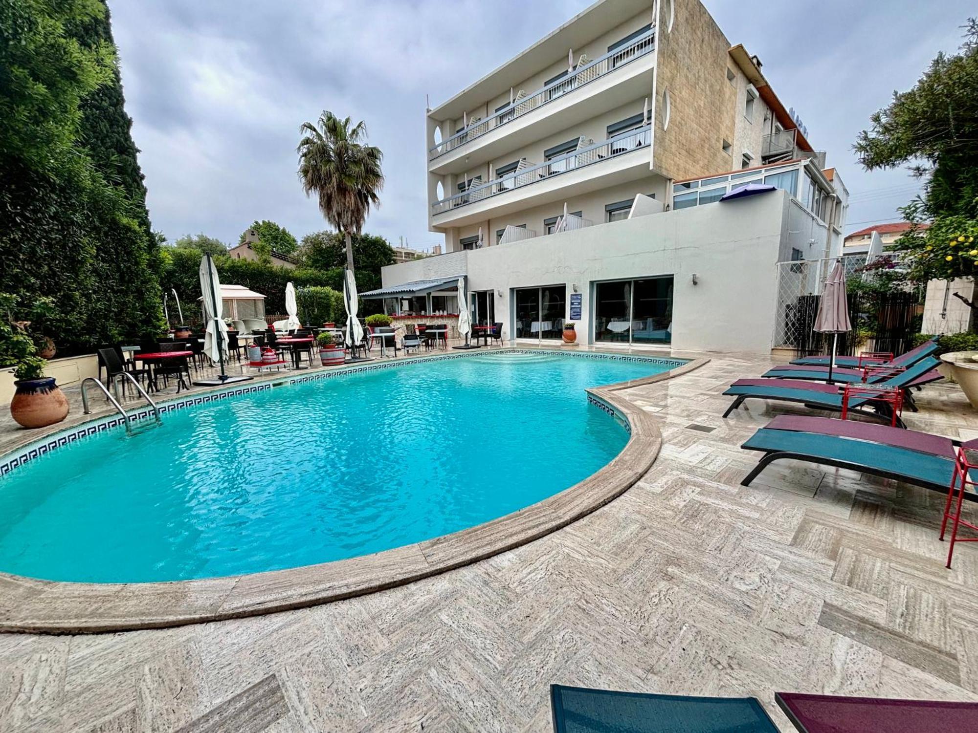 Hotel Restaurant De La Mer Golfe-Juan Zewnętrze zdjęcie
