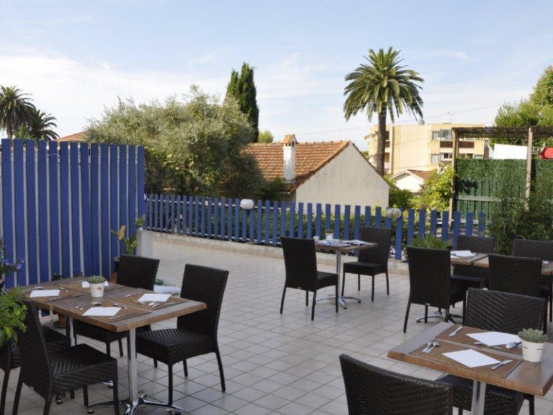 Hotel Restaurant De La Mer Golfe-Juan Zewnętrze zdjęcie
